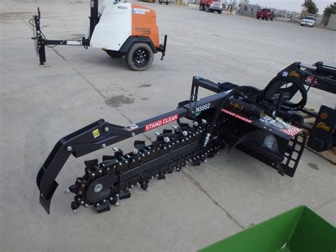 skid steer trencher attachment for sale|used trencher attachment for sale.